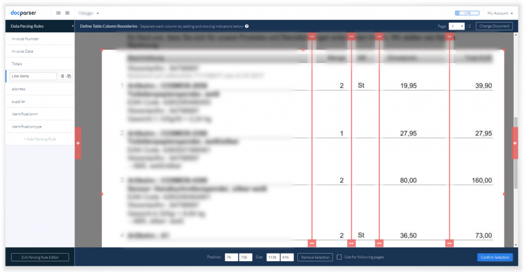 define_columns